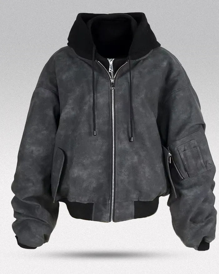 Y2k oversized jacket ’Nightcore’