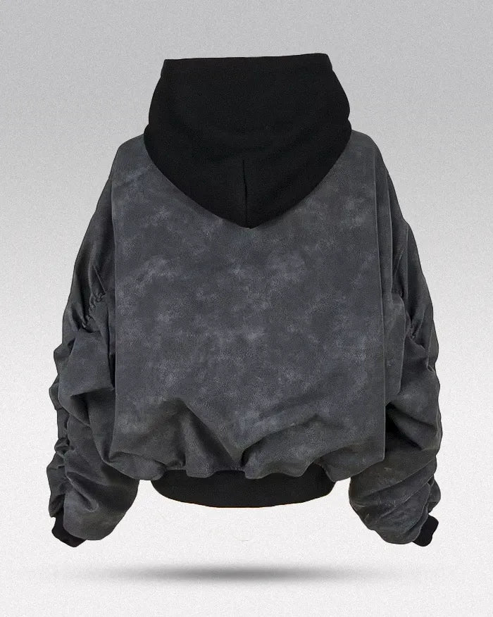 Y2k oversized jacket ’Nightcore’