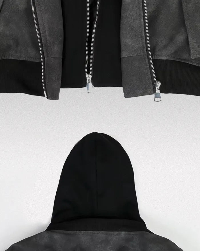 Y2k oversized jacket ’Nightcore’