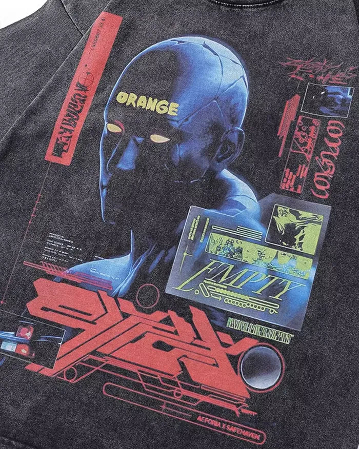 Y2k shirt print ’Hyperion’