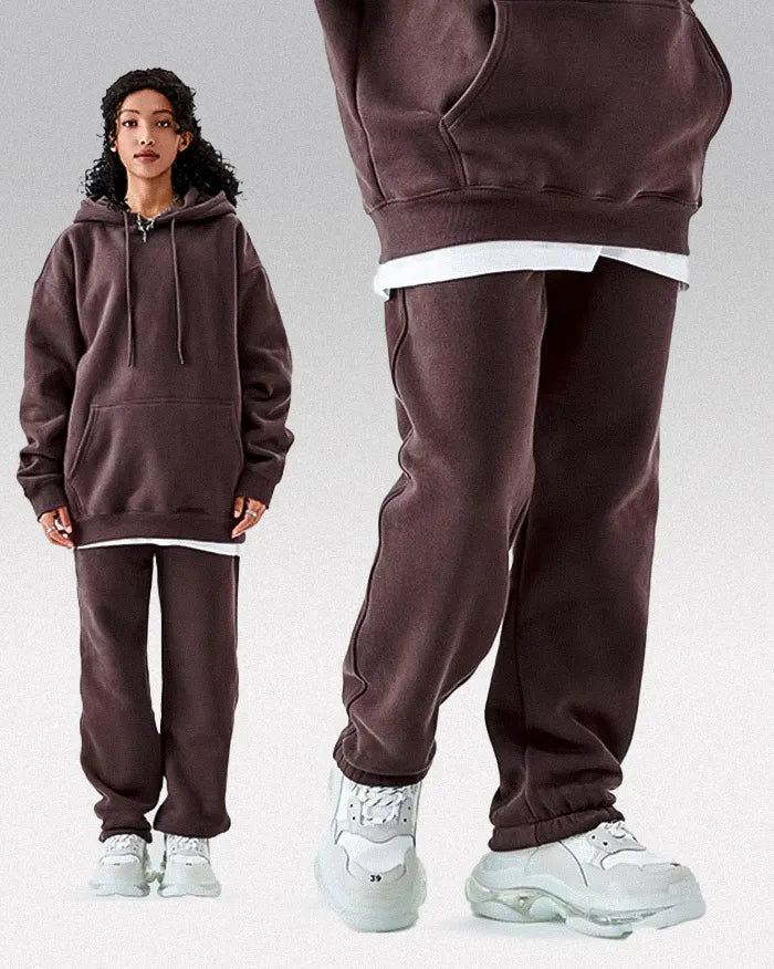Y2k Sweatpants ’Zenith’ - Plum Purple / S