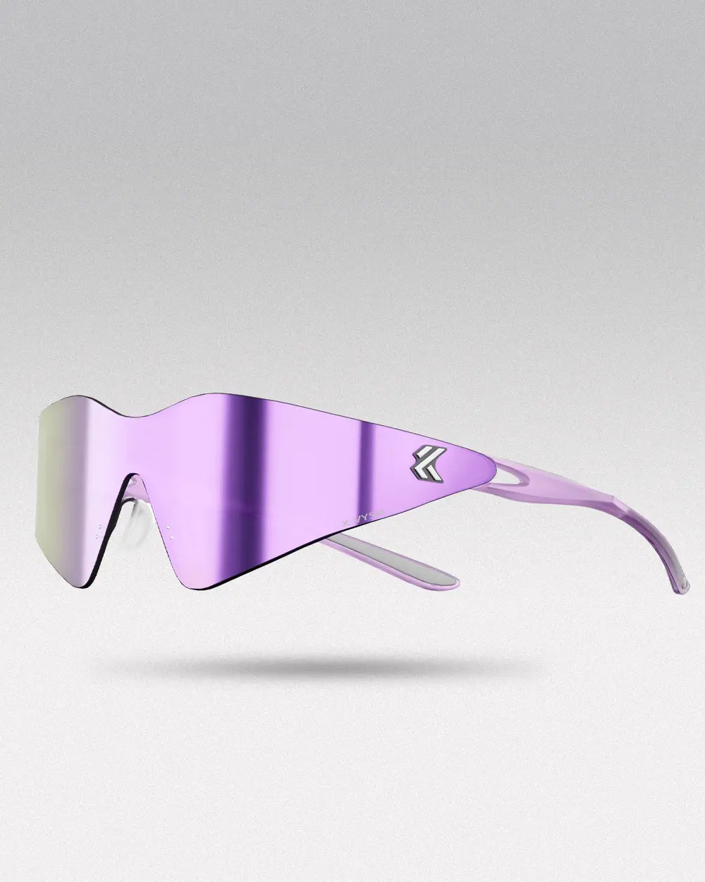 Y2K Visor Sunglasses ’Ashen’