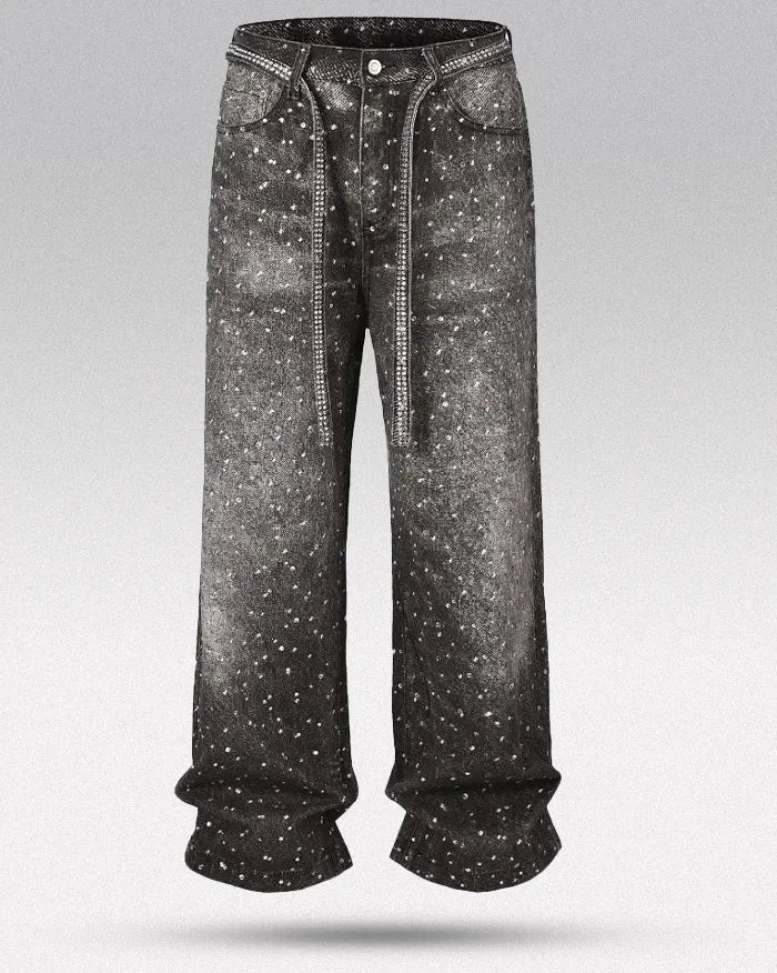 Y2k washed jeans ’Celestial’