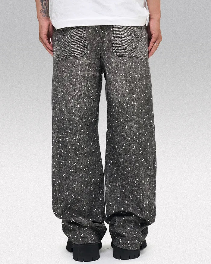Y2k washed jeans ’Celestial’
