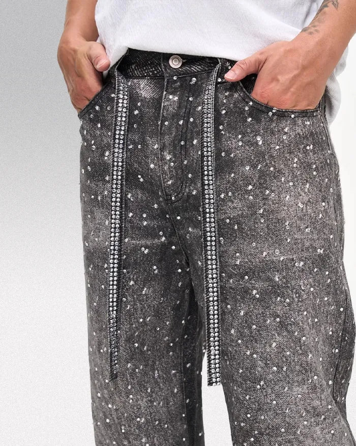 Y2k washed jeans ’Celestial’