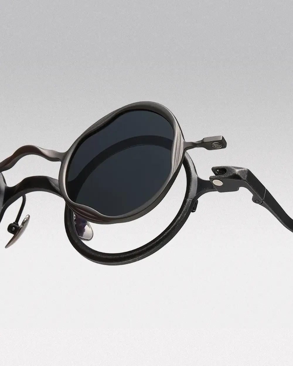 2 in 1 Titanium Sunglasses ’Quadra’