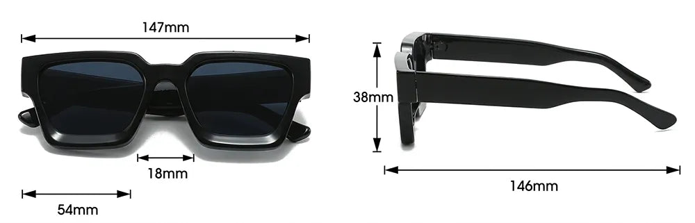 details of the Y2K Sun Glasses "Pyxis"