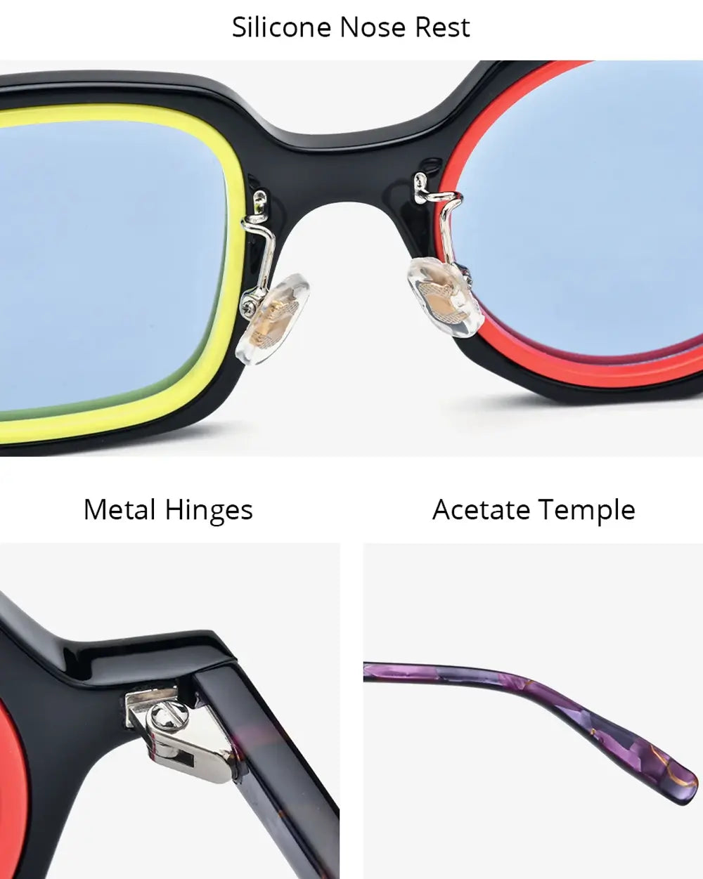 Acetate Polarized Sunglasses ’Augur’