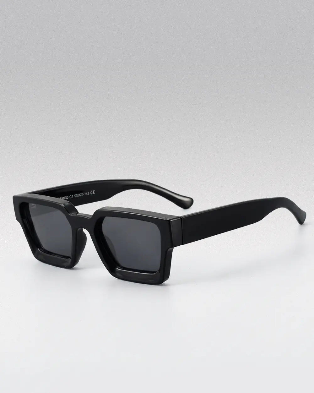 Acetate Sunglasses ’Glacia’ - Black/Dark