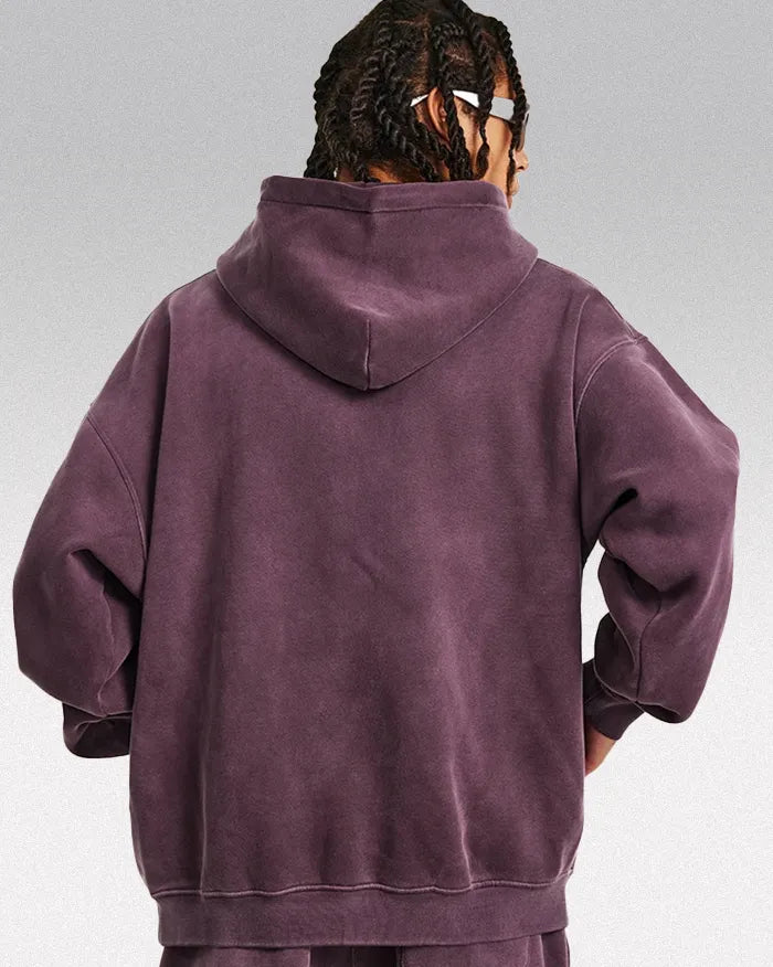 Acid wash hoodie ’Lucid’