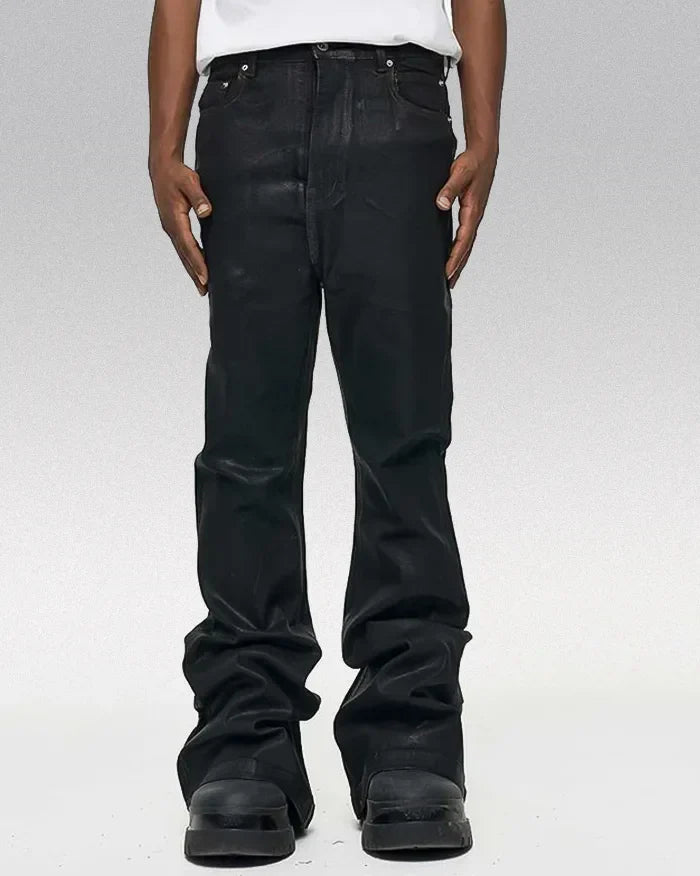 Black coated jeans ’Veridian’