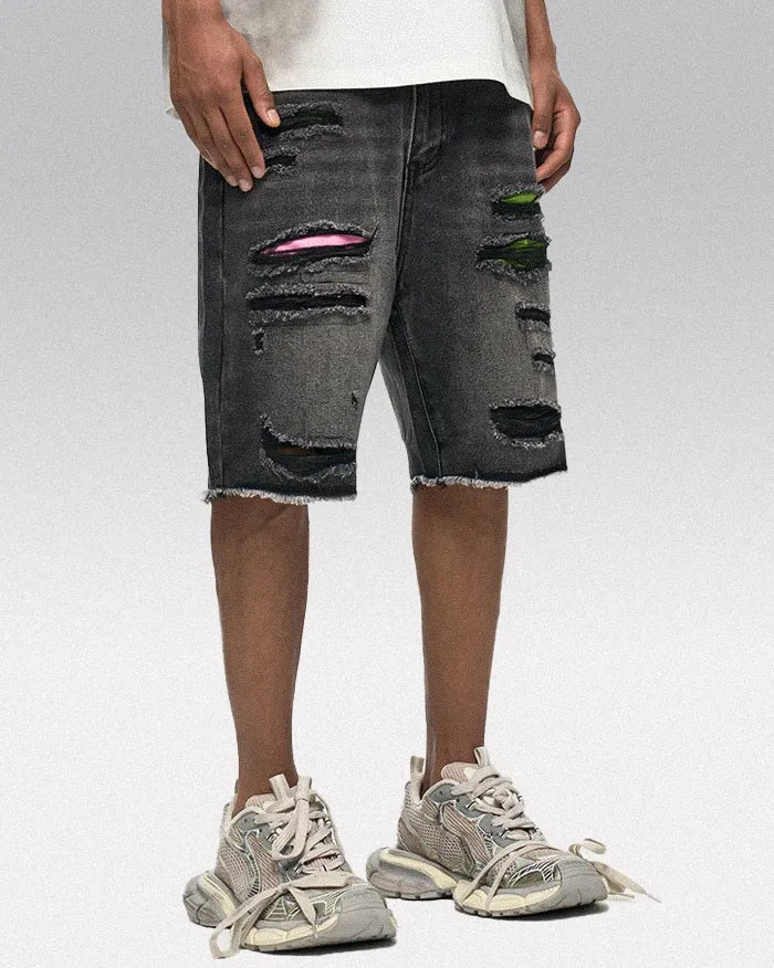 Black jorts ’Nerochrome’ - black / 30