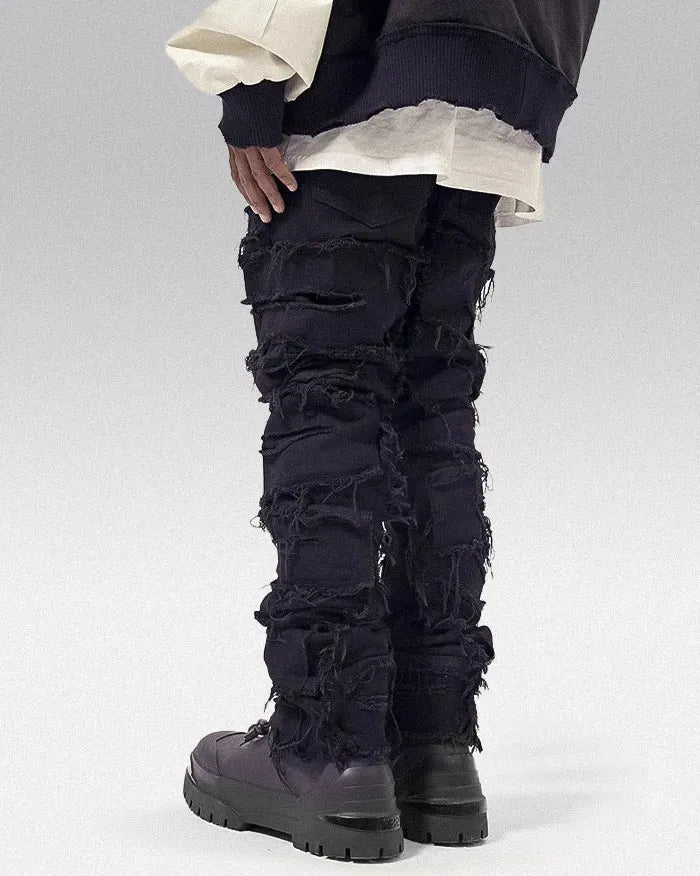 Black y2k jeans ’Halo’