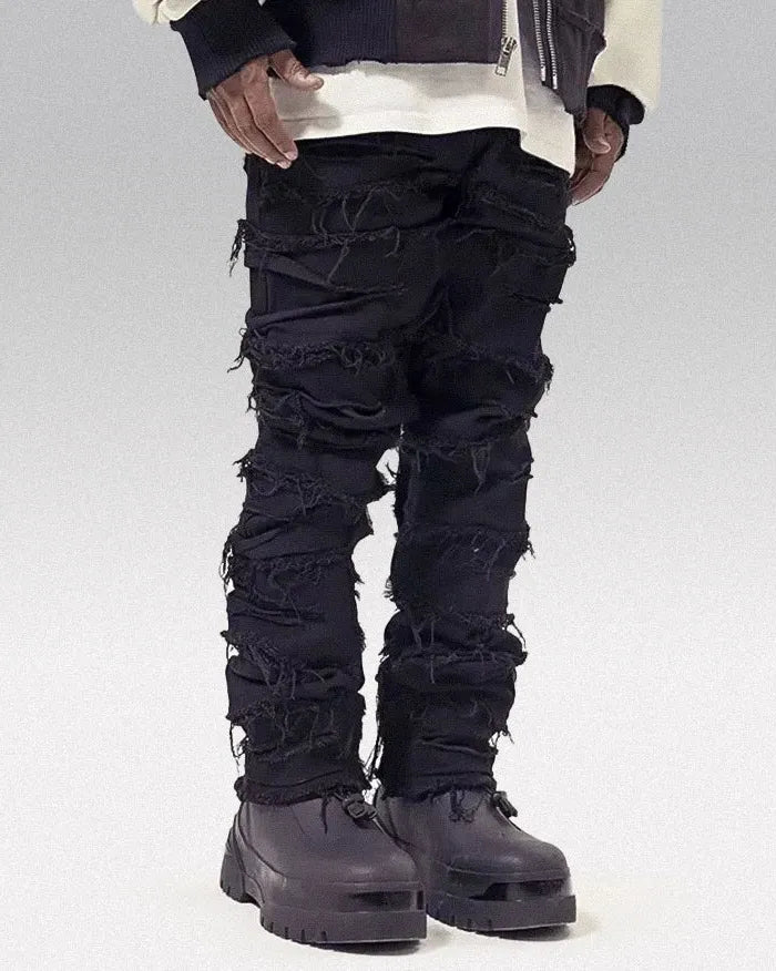 Black y2k jeans ’Halo’ - M