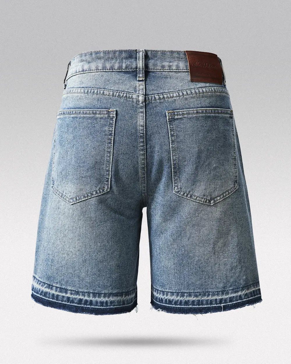 Blue Jorts with Rhinestones ’Nix’