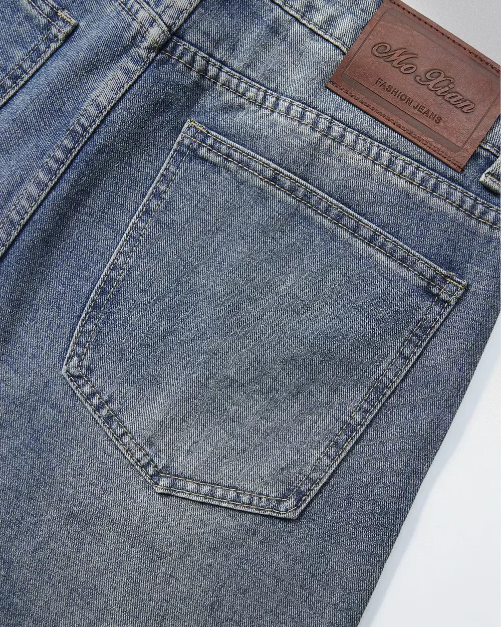 Blue Jorts with Rhinestones ’Nix’
