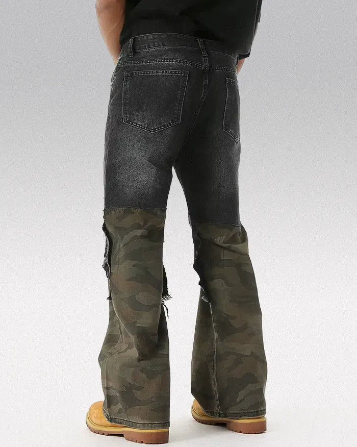Camouflage Patchwork pants ’Cypher’