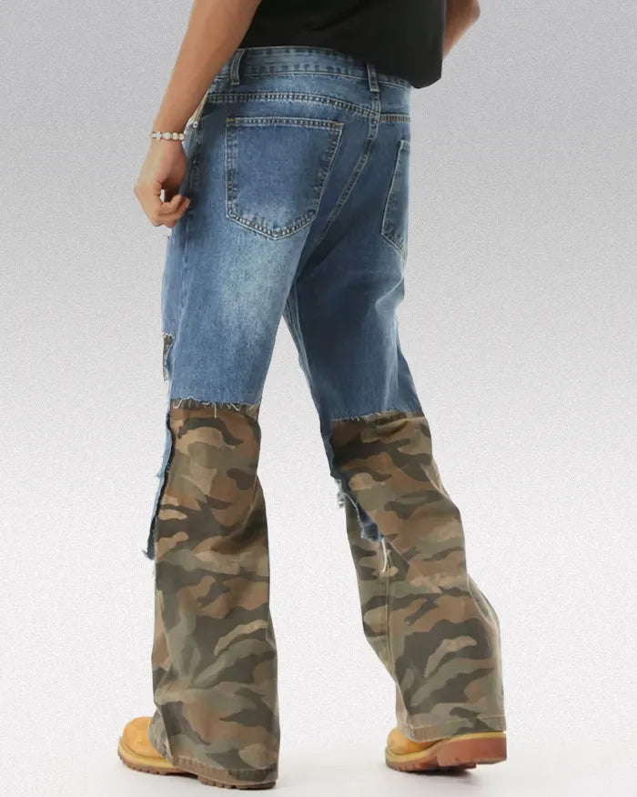 Camouflage Patchwork pants ’Cypher’