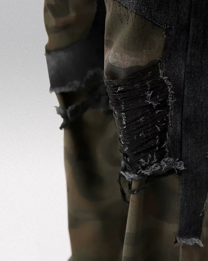 Camouflage Patchwork pants ’Cypher’