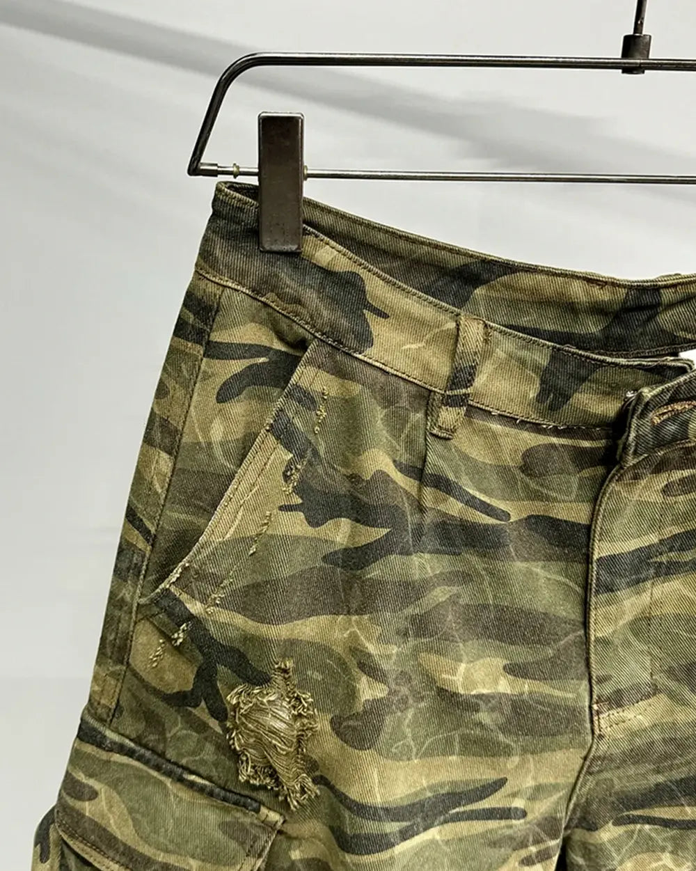 Cargo Camo Jorts ’Feral’