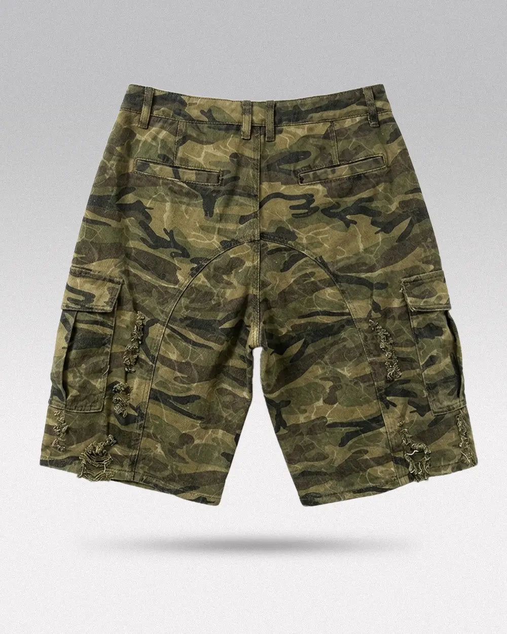 Cargo Camo Jorts ’Feral’