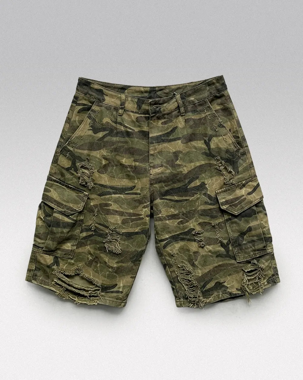 Cargo Camo Jorts ’Feral’