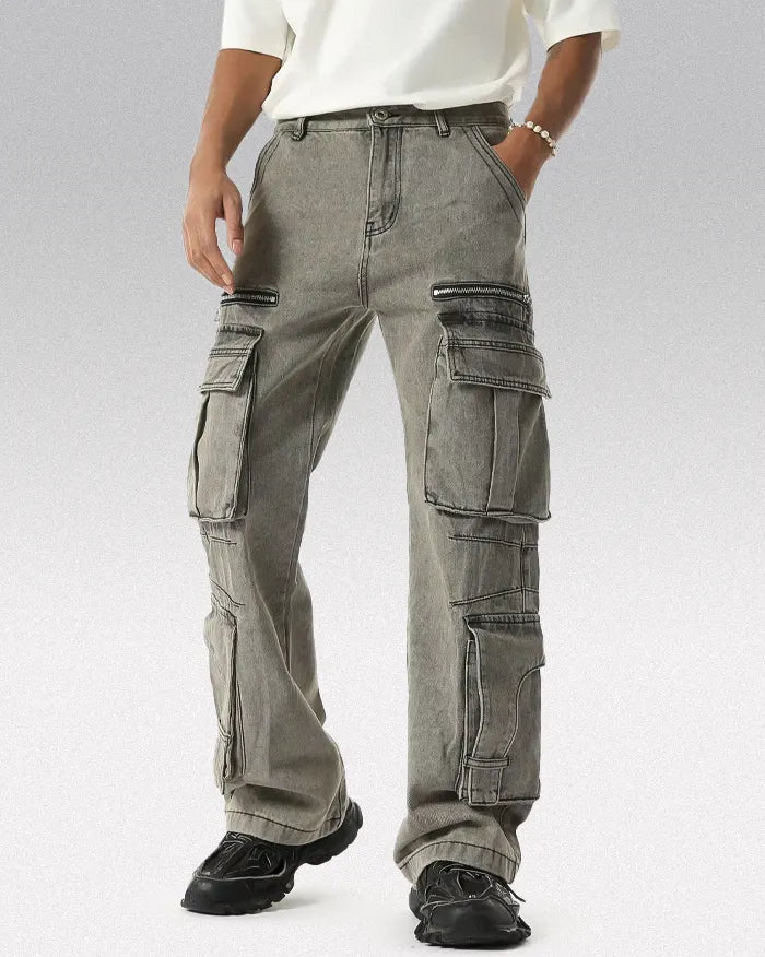 Cargo jeans Y2k ’Synth’ - S