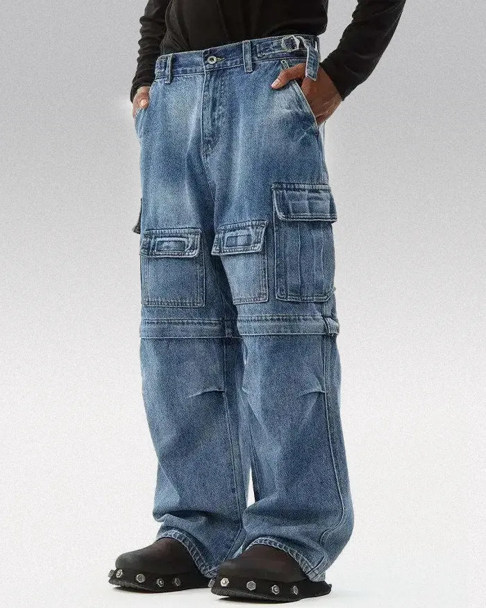 Convertible cargo pants ’Vynil’