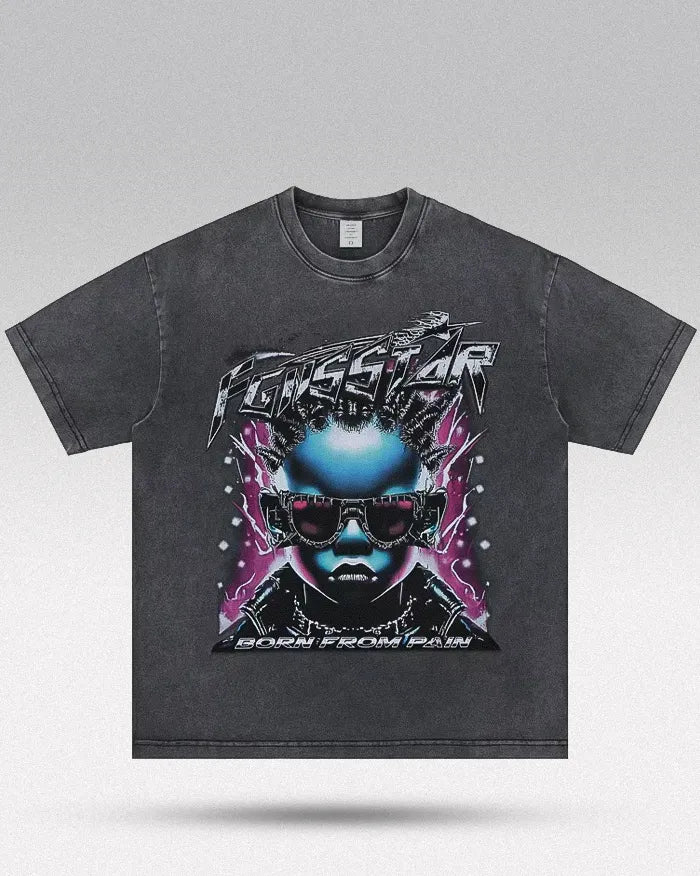 Cyber y2k shirt ’Cygnus’