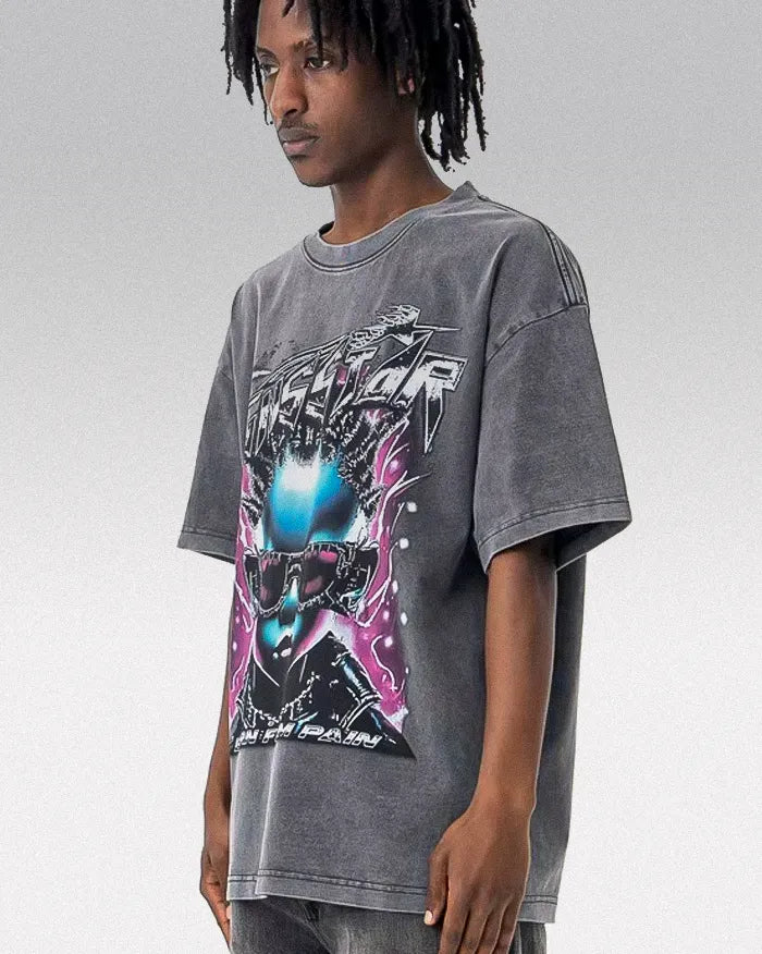 Cyber y2k shirt ’Cygnus’