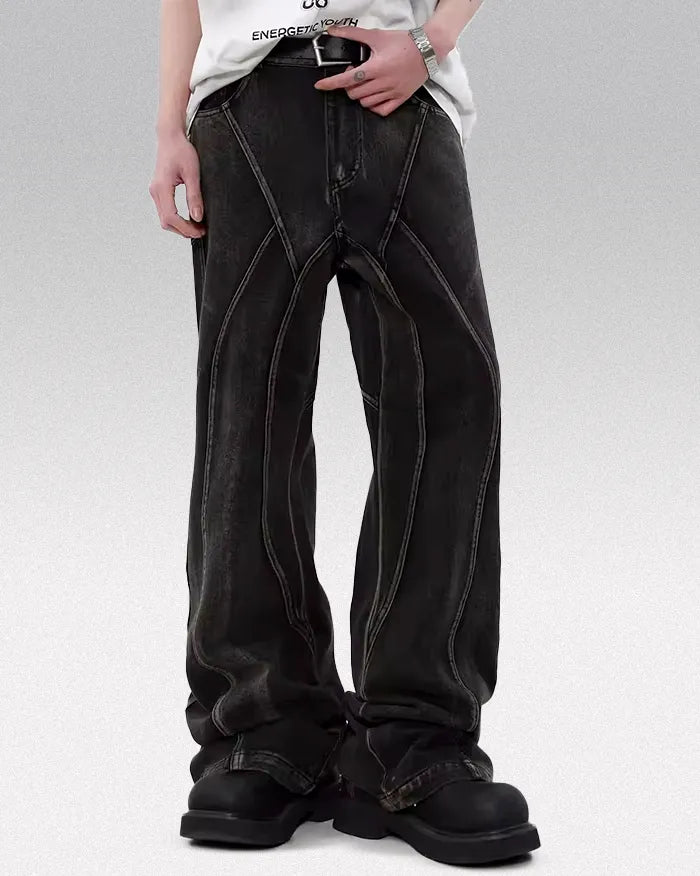 Deconstructed jeans ’Mirage’ - M