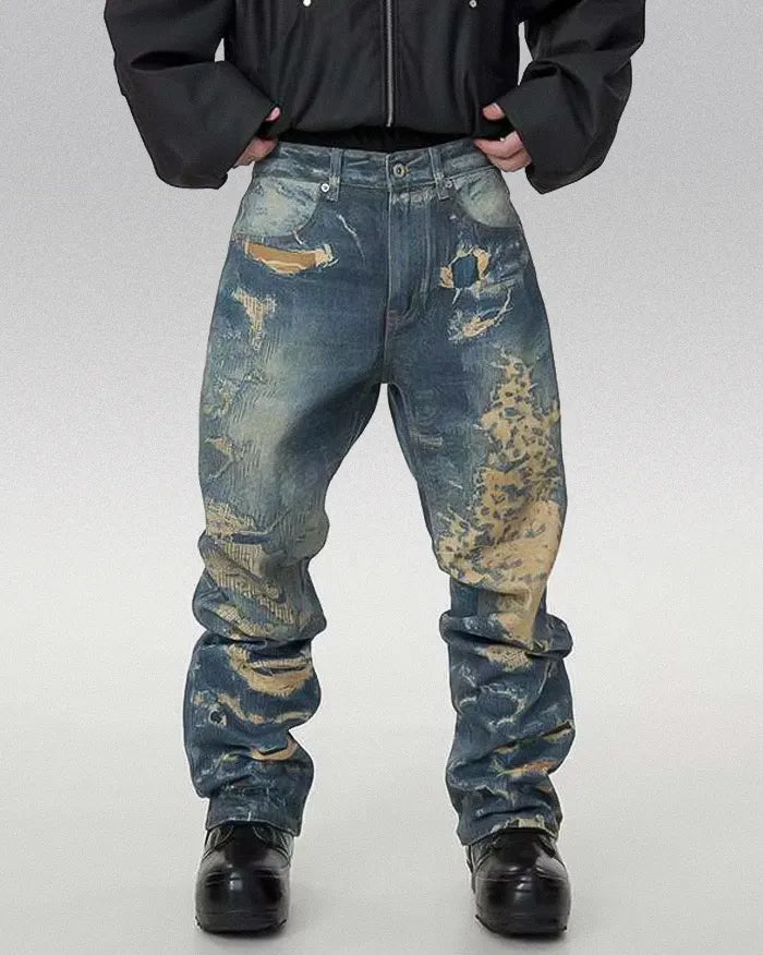Digital Print jeans ’Korra’