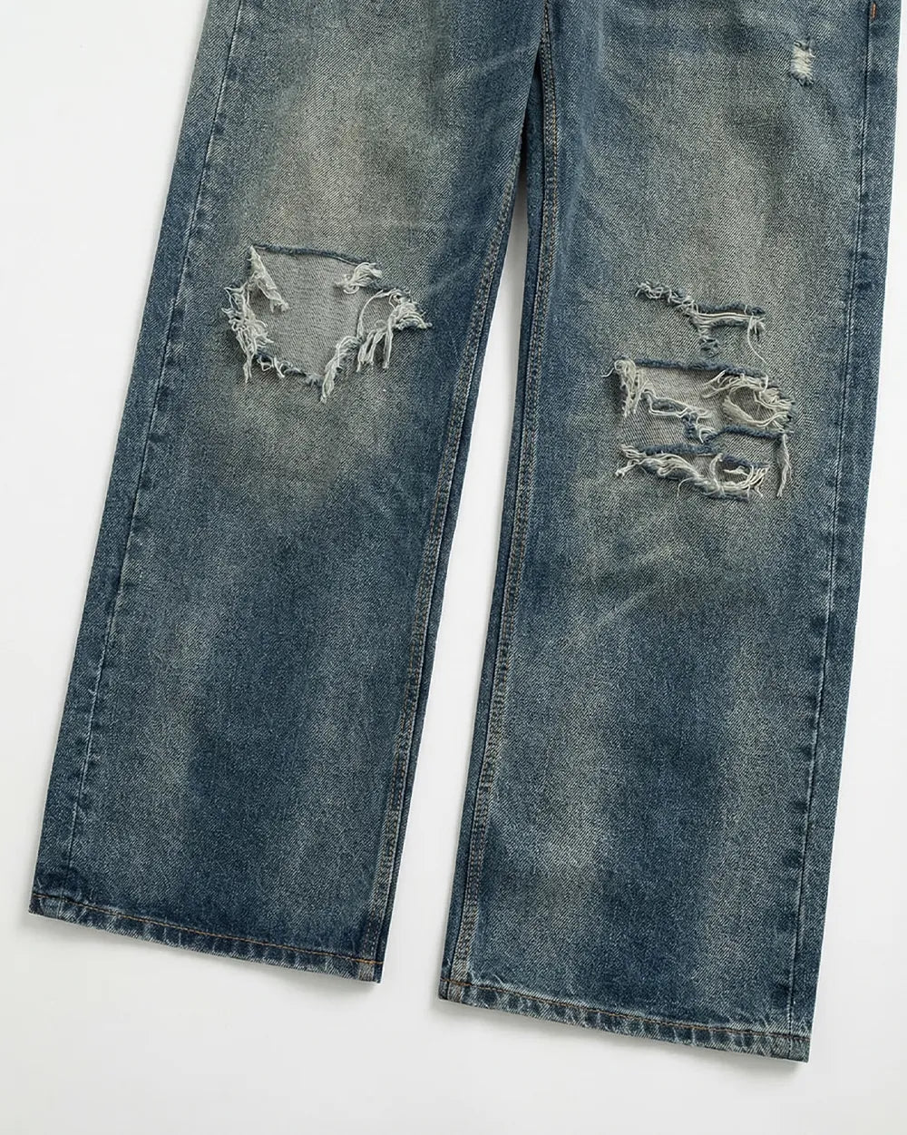 Distressed Wide Leg jeans ’Glyph’