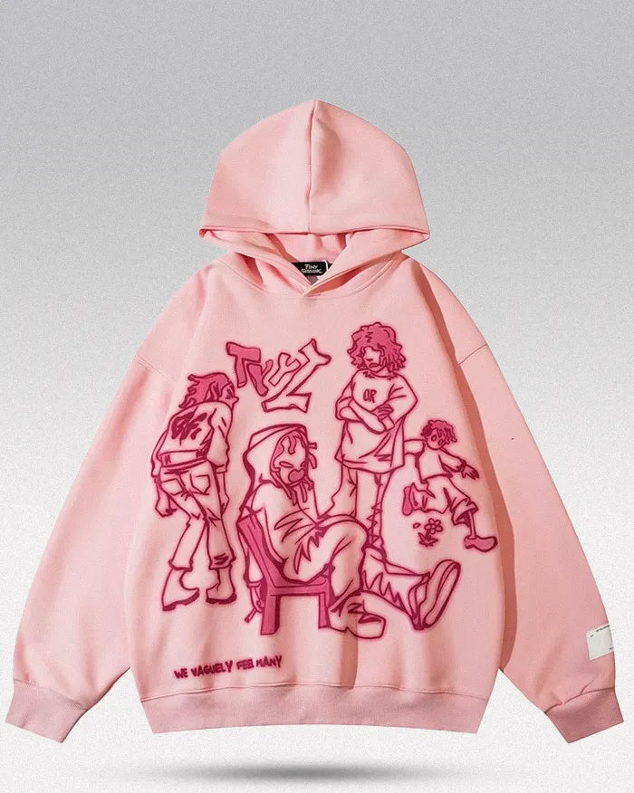 Graphic hoodie ’Sora’