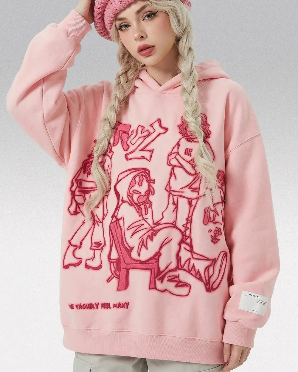 Graphic hoodie ’Sora’