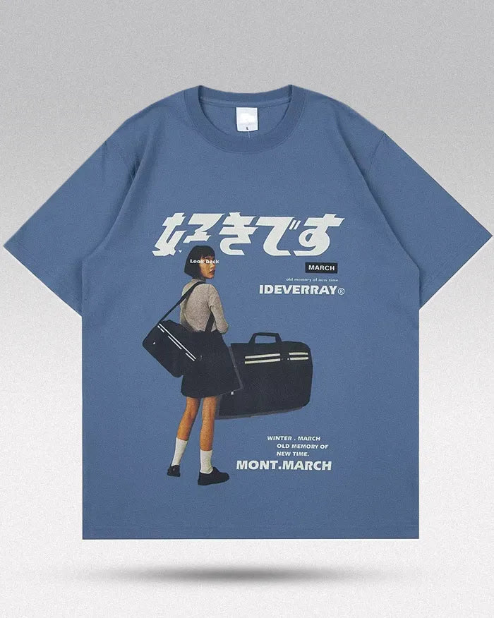 Harajuku T-Shirt ’March’ - M