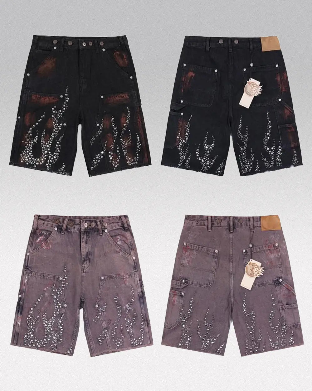 Jorts Rhinestone ’Shard’