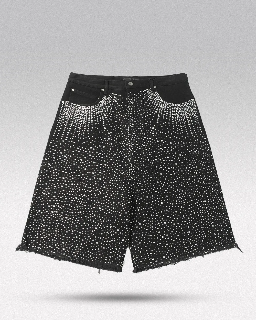 Jorts with rhinestones ’Darkstar’