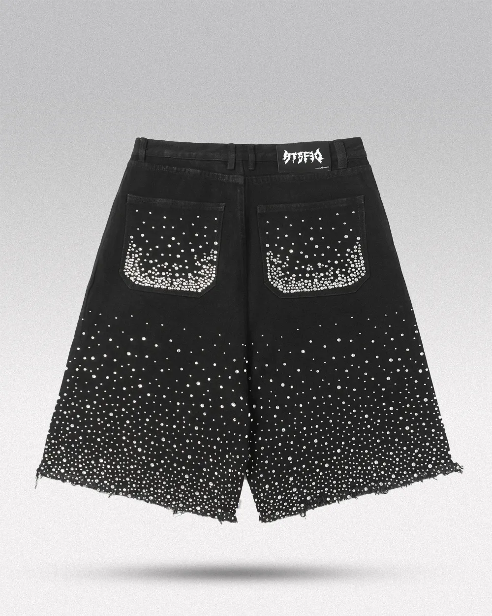 Jorts with rhinestones ’Darkstar’