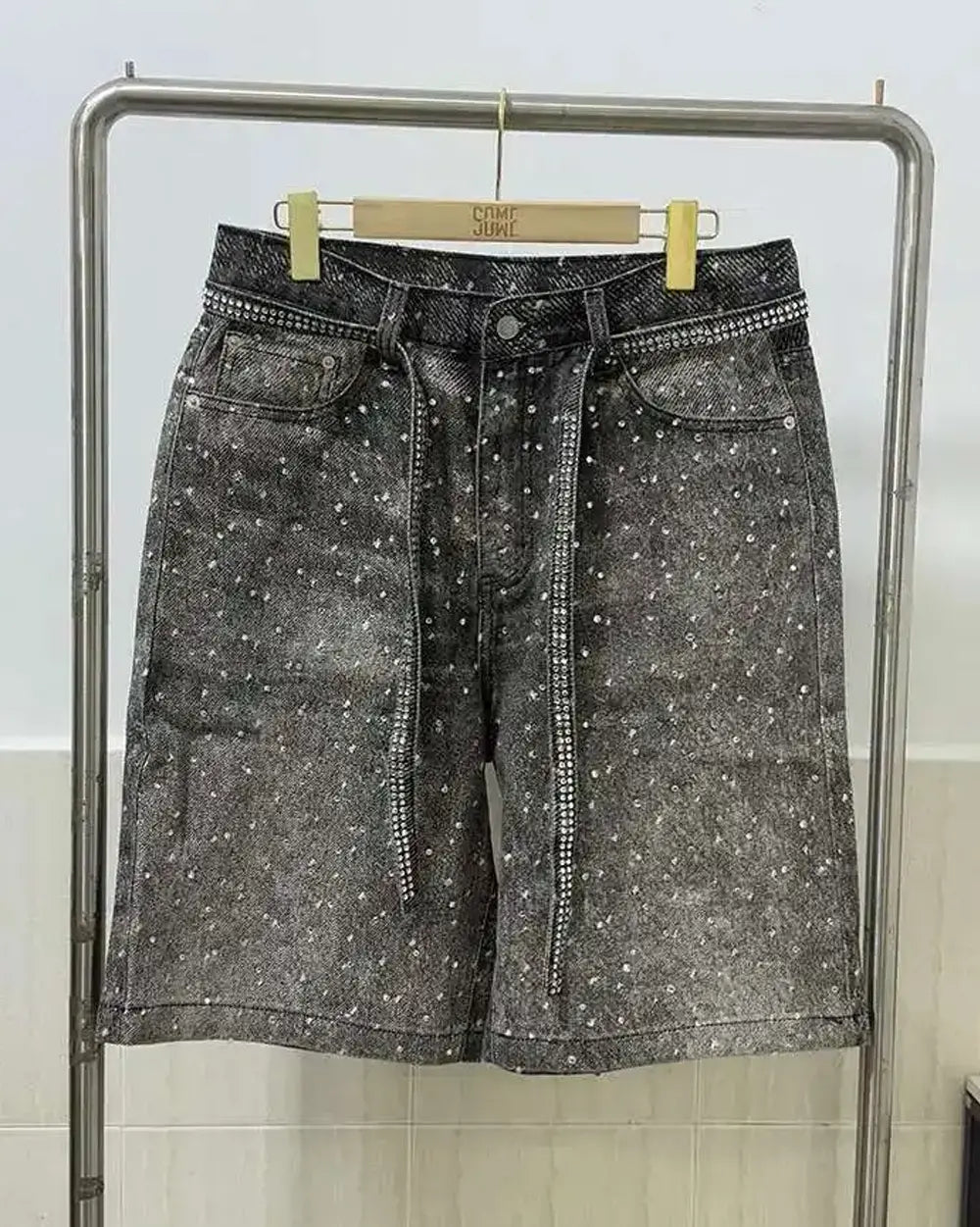 Jorts with Rhinestones Men ’Tycho’