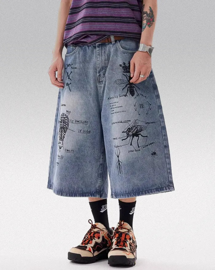 Jorts y2k men ’Volt’ - Blue / S