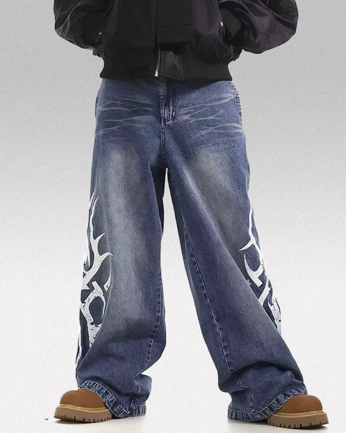 Loose Baggy Jeans ’Totem’ - M