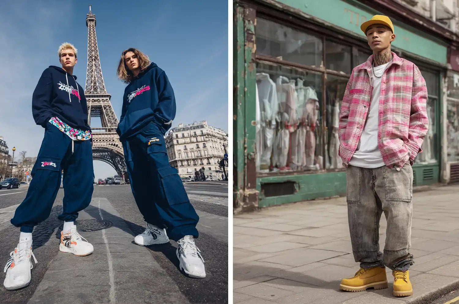 men in y2k fashion style