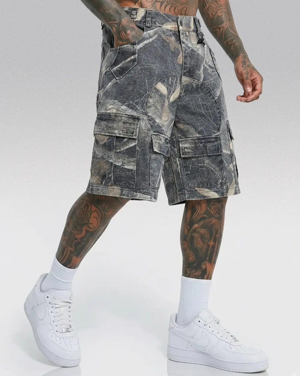 Men’s camo jorts ’Arcus’ - M