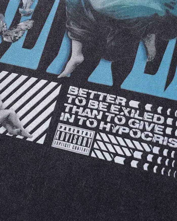 Men’s oversized t-shirt vintage ’Better’