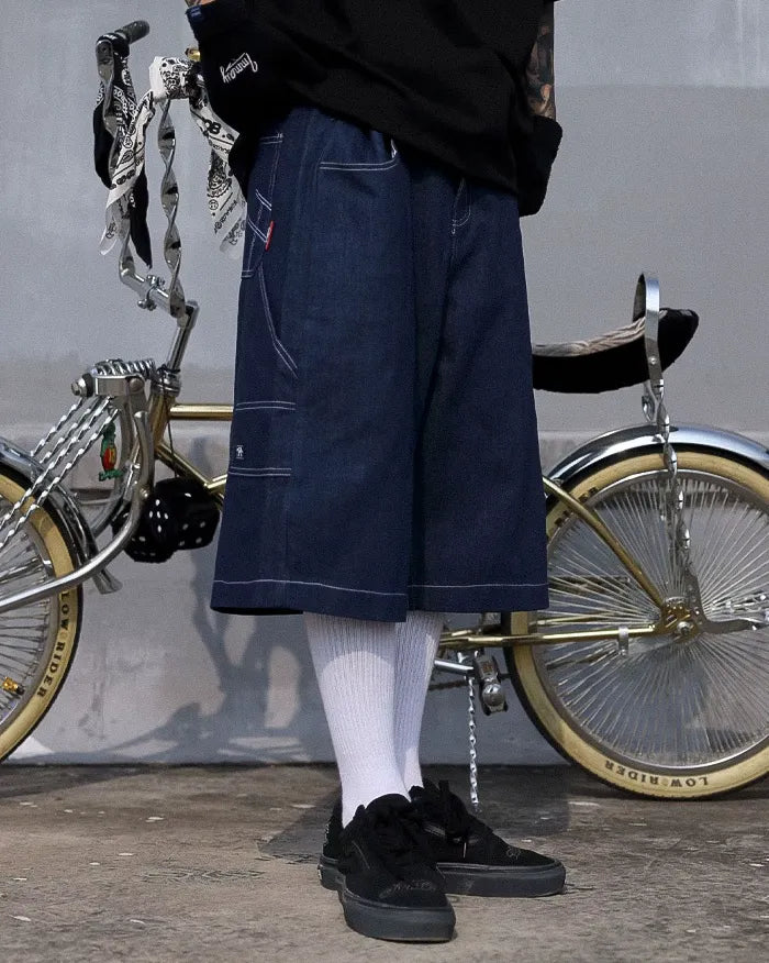 Oversized jorts ’Nero’