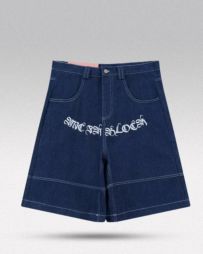 Oversized jorts ’Nero’