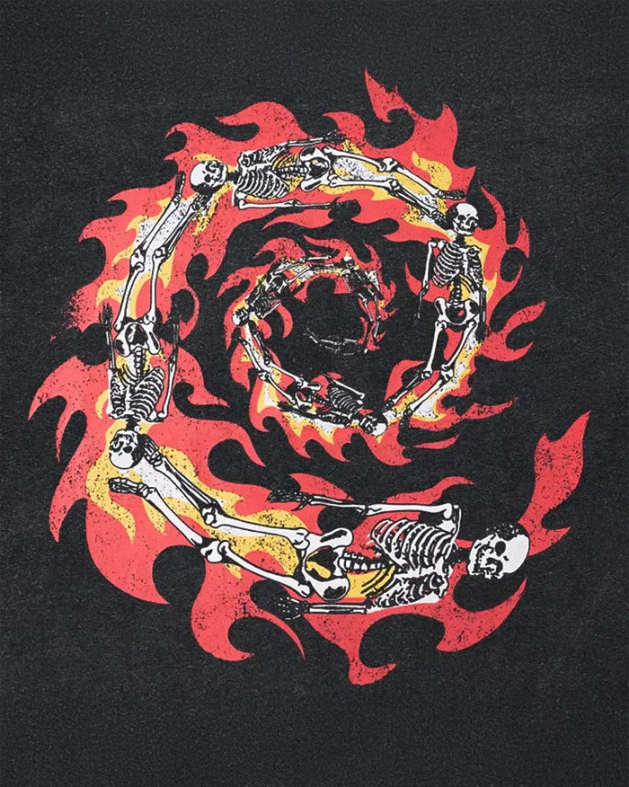 Oversized tee men ’Inferno’