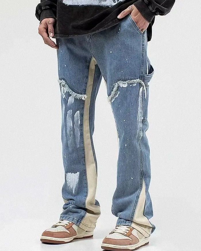 Painted jeans ’Ion’