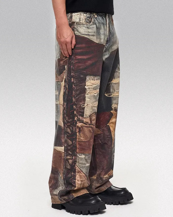 Retro Ripped Jeans ’Quasar’